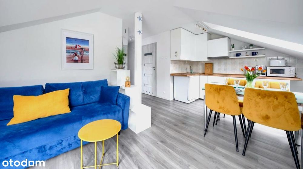 Apartament z tarasem. Bardzo blisko morza!