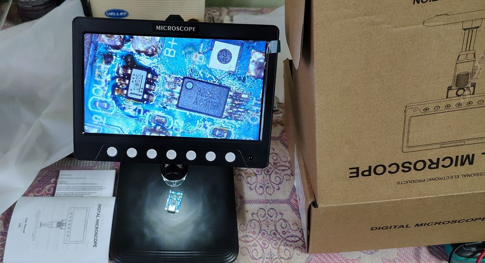 Цифровий мікроскоп Inskam 7 дюймів