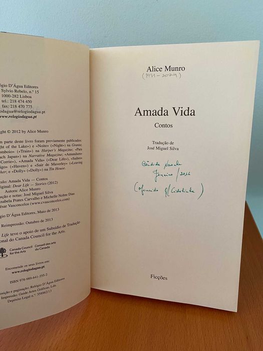 Amada Vida - Alice Munro
