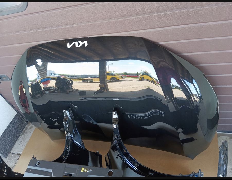 KIA EV 6 2021 - 2025 бампер, капот, крило, фара, радіатори