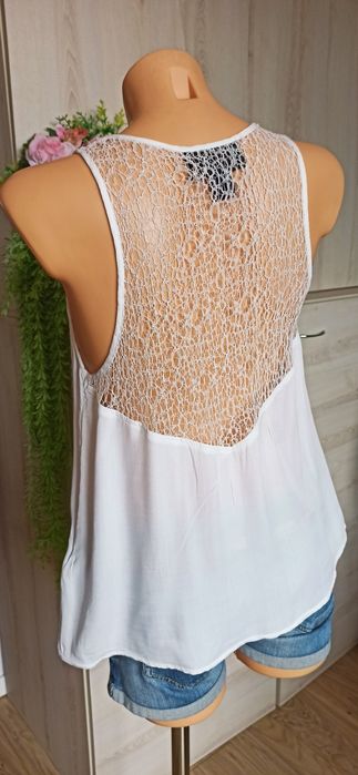 Sg Piękny kobiecy i seksowny top bluzeczka 36 , S H&M top