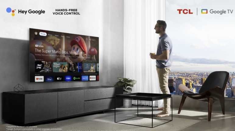 Telewizor TCL 65C655 QLED 4K Google TV Dolby Vision Dolby Atmos,