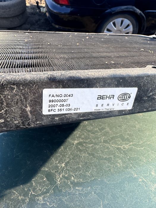 Радиатор кондиционера BMW E36 2,5 TD