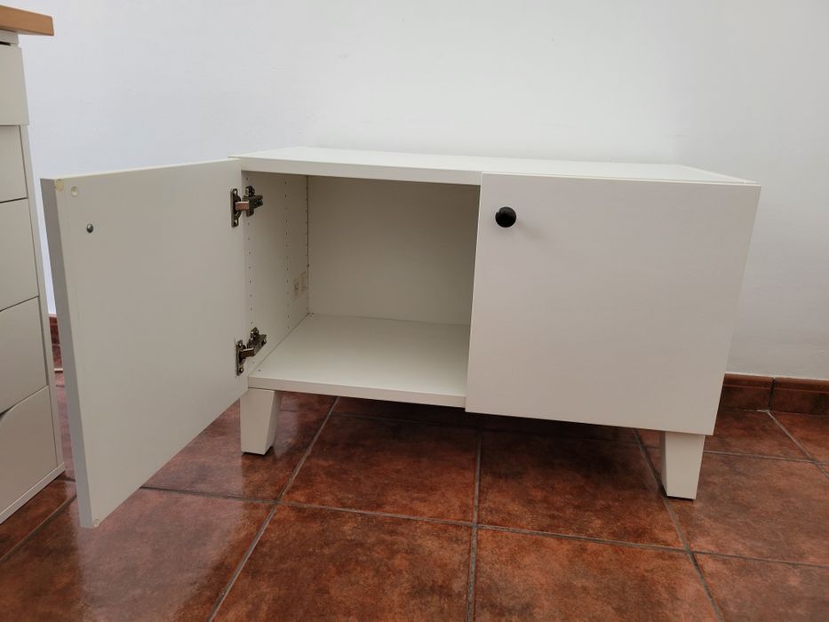 Armário baixo branco IKEA