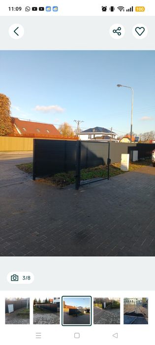 Ogrodzenia panelowe, pełne, bramki i bramy