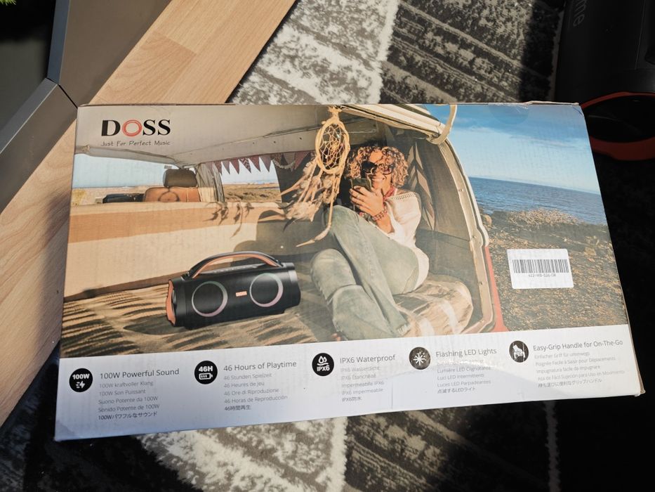 Doss Extreme Boom Pro 100 watt głośnik bluetooth boombox
