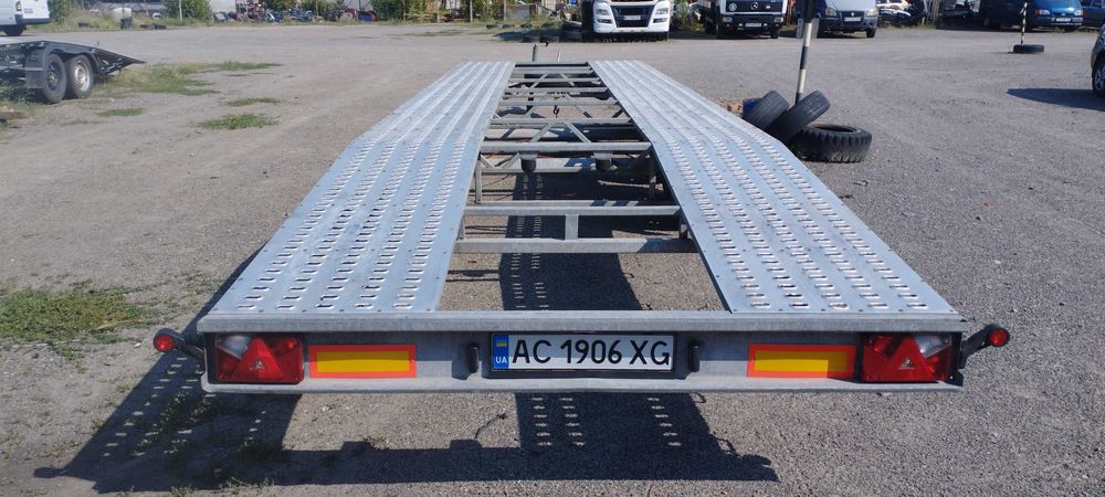 причіп лафет для перевозки 2х авто