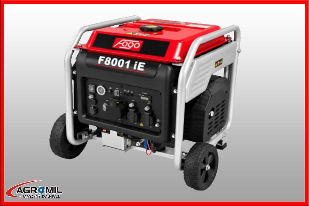 Agregat prądotwórczy INWERTEROWY F 8001 iE moc max 7,5 kW silnik Rato Polskiego producent FOGO Polski od ręki, wysyłka 24 , promocja wyprzedaż