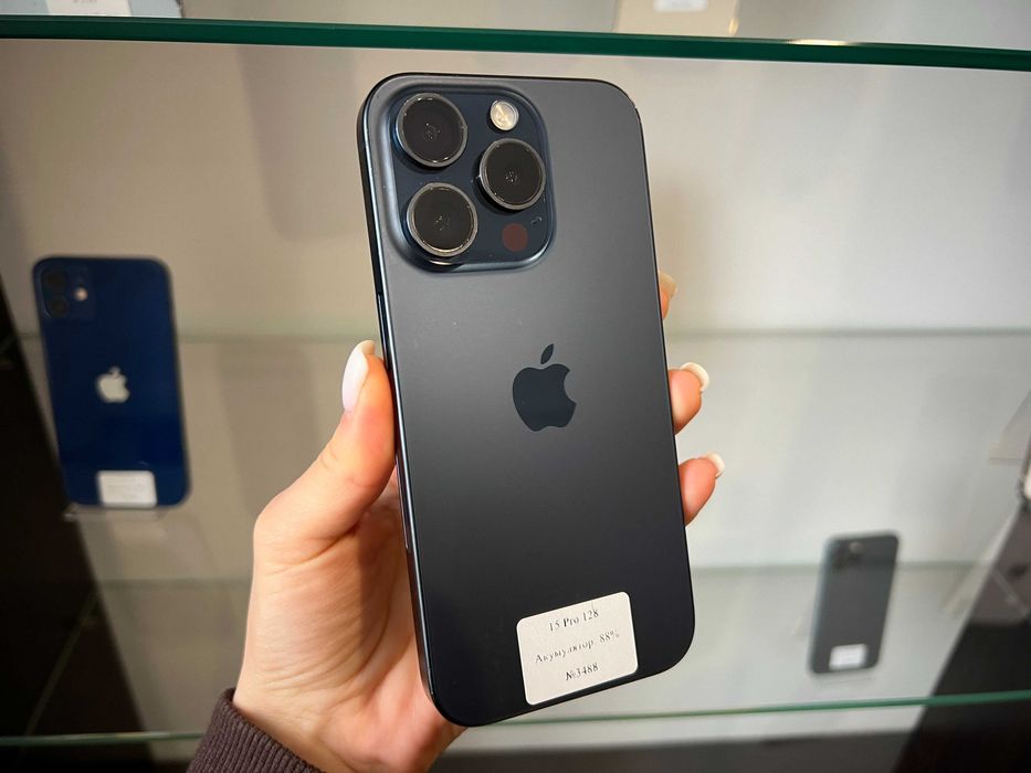 iPhone 15 Pro 128 gb Neverlock / від Магазину + Гарантія / Обмін
