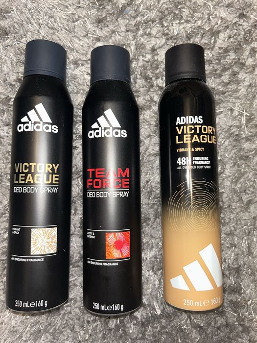 Adidas dezodoranty męskie 3 szt