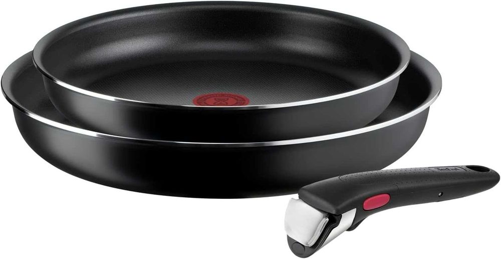 Tefal Ingenio Easy On Zestaw 2 Patelnie  24 cm/ 28 cm + rączka
