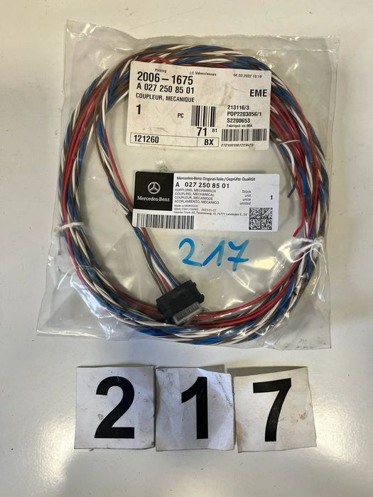 wiązka czujnika radaru odległości i martwego pola mercedes actros 0272508501