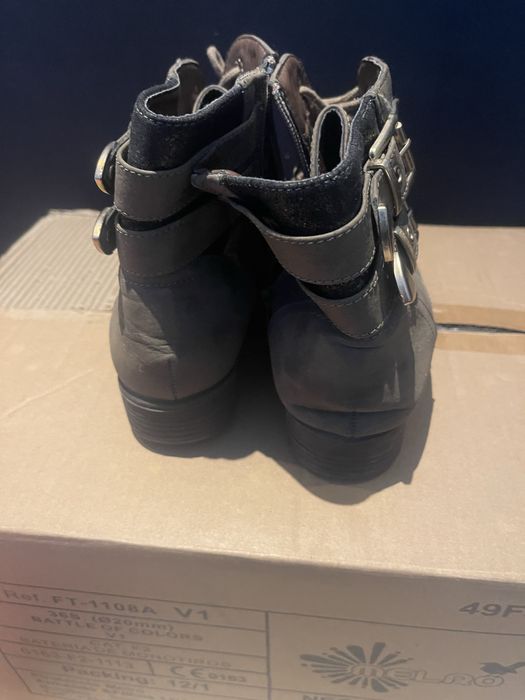 Botas senhora castanha