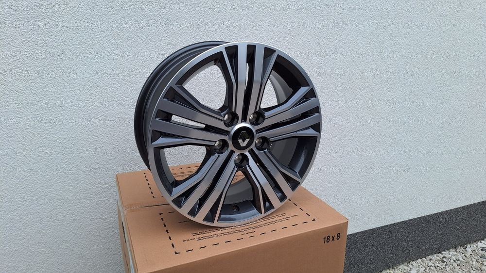 Nowe Alufelgi 5x114,3 R16 Renault Trafic Megane Kadjar Darmowa Wysyłka