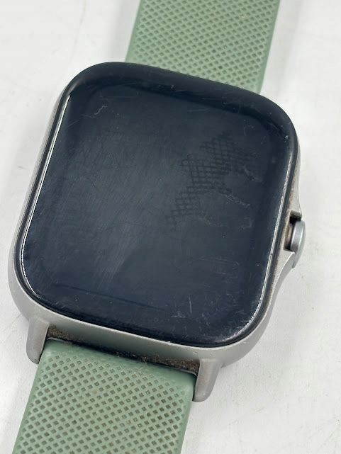 Uszkodzony smartwatch Amazfit GTS 2E zielony