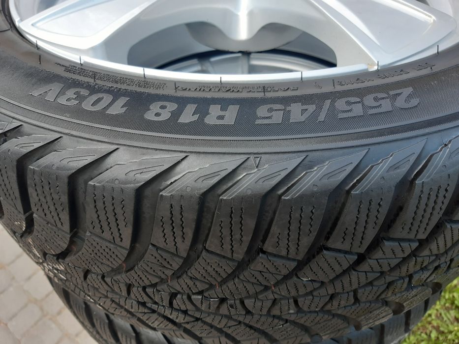 Тітани,шини,колеса r18 5/112 шини зима 255/45 В ІДЕАЛІ!