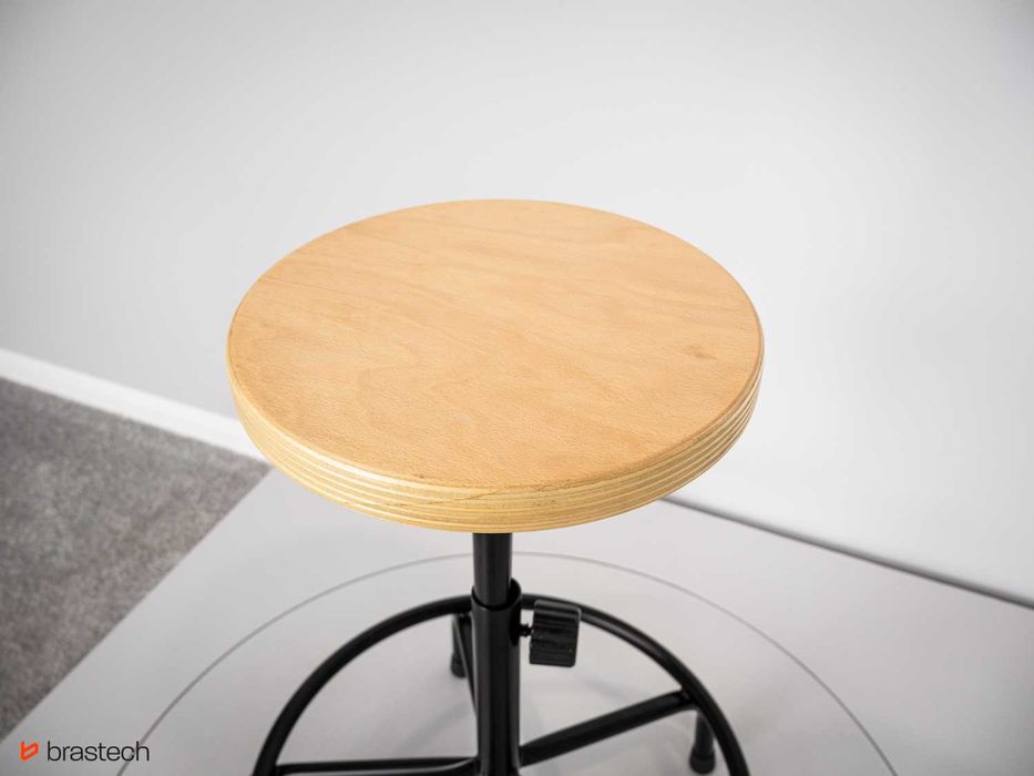 Taboret warsztatowy regulowany 49 cm - 70 cm