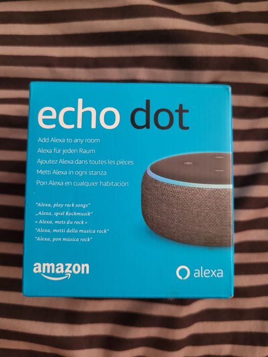 Смарт колонка amazon echo dot  alexa