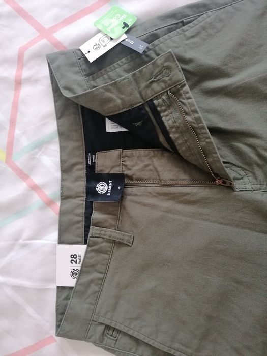 Calças ELEMENT regular fit (tamanho 28) - Surf / skate