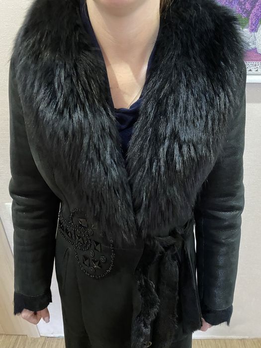 Натуральная женская дубленка