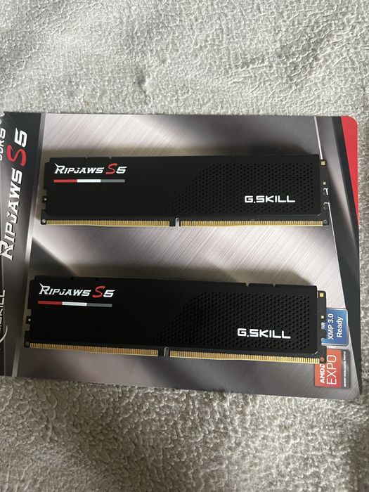 ОЗП G.Skill Ripjaws S5 DDR5 32GB (2x16GB) 6000 Mhz нова