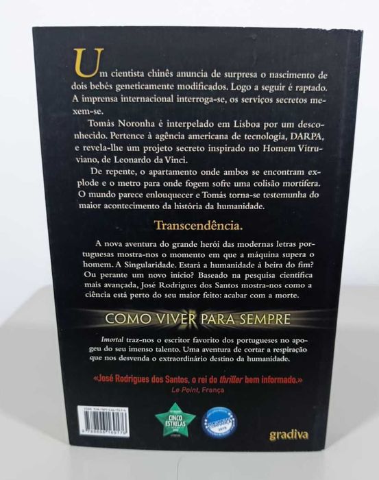 Imortal de José Rodrigues dos Santos