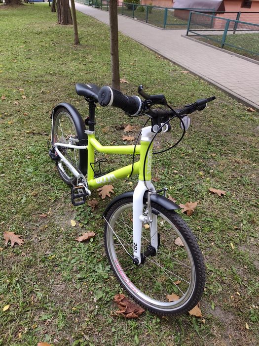 Rower Woom 4 20 cali Limonka