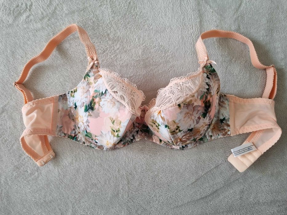 Nowy biustonosz semi soft Ava 75d w lilie