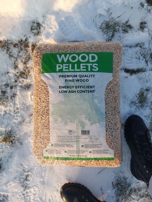 Pellet pelet drzewny sosnowy Ikea