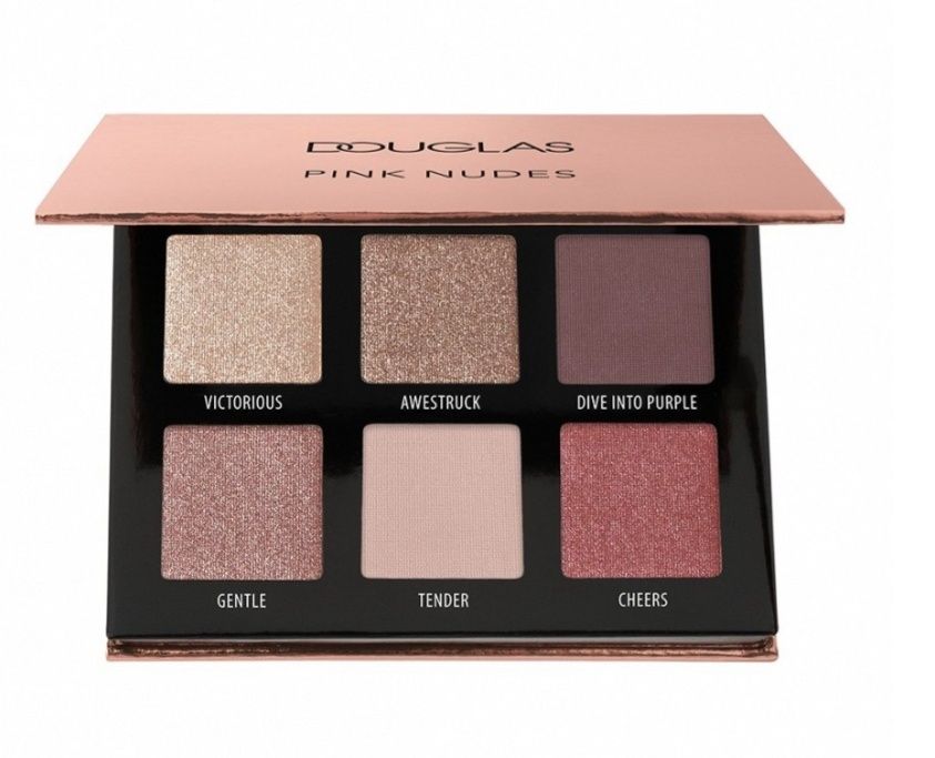 Trzy palety cieni do powiek Douglas
*Purple nudes
*Desert nudes
*Pin