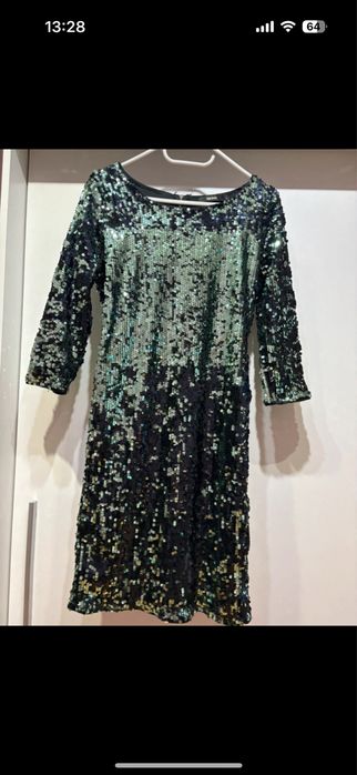 Sukienka mini w cekiny roz. L