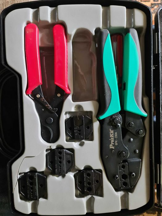 Alicate cravar coax proskit