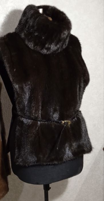 Манішка норка кашемір аксесуар 2025-2026