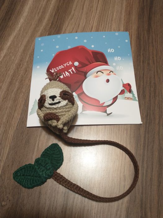 Reksio Jack Russell terrier zakładka do książki na szydełku