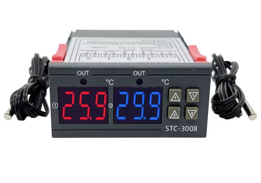 Терморегулятор STC-3008 220V термостат термореле регулятор температури