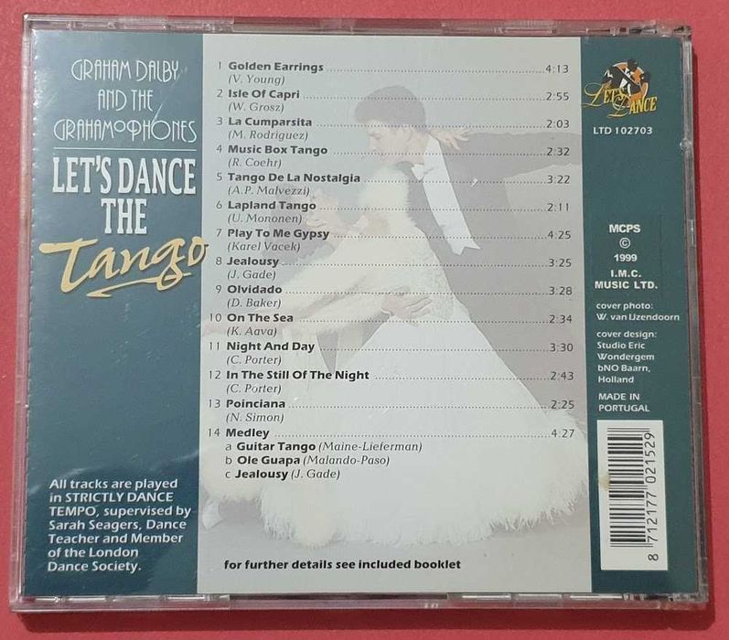 CD - Lets's Dance the TANGO