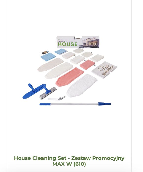 House Cleaning Set Max Raypath - nowy oryginalny zakupiony za 3600zl