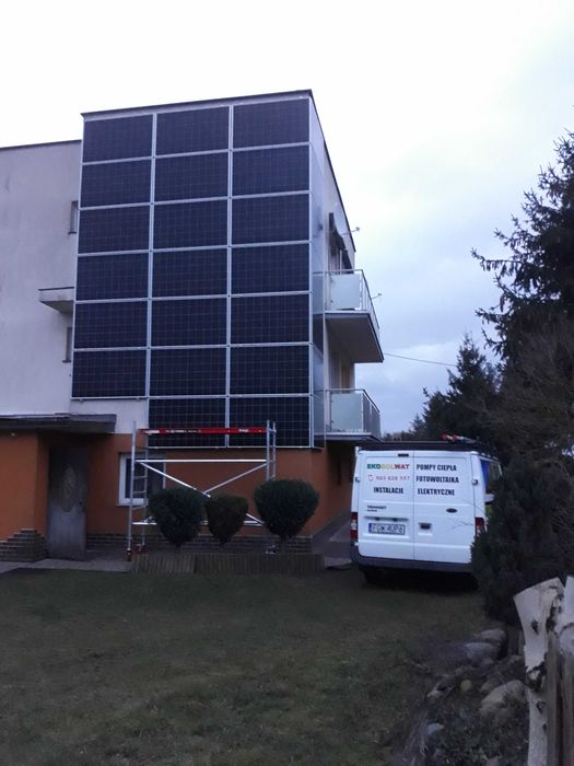 Instalacja fotowoltaiczna 10 kWp na dachu skośnym
