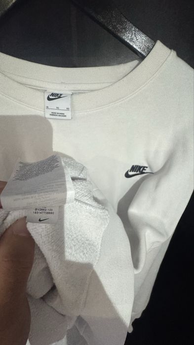 Кофта Nike оригінал біла