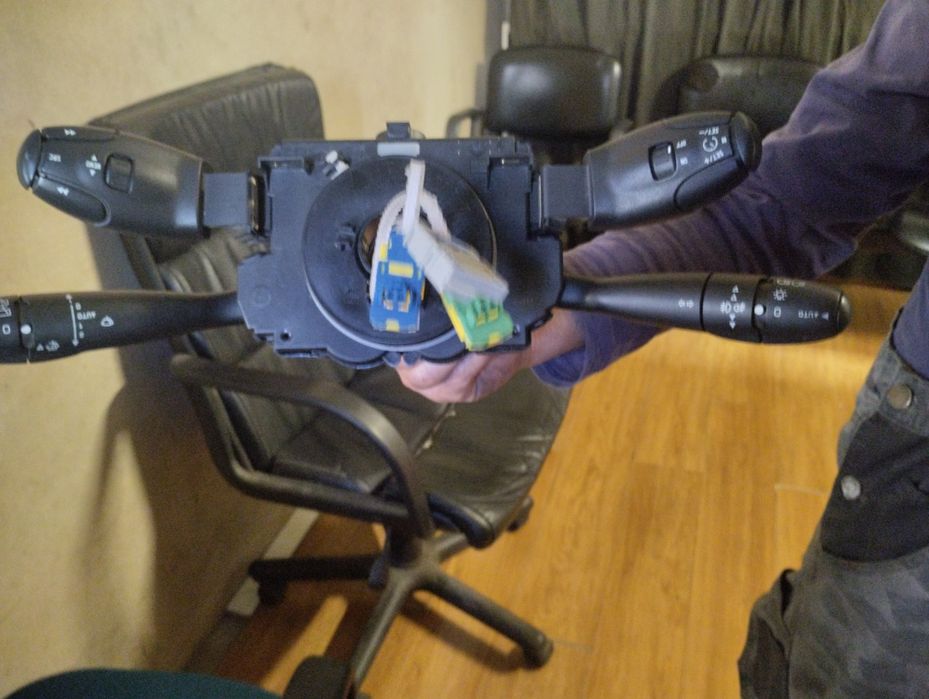 Peugeot 807 comutador de luzes