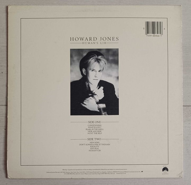 Howard Jones – Human's Lib EX USA