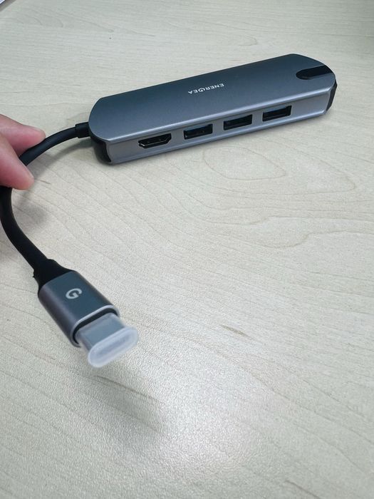 HUB Energea AluHub HDpro USB-C Aluminium (Silver)