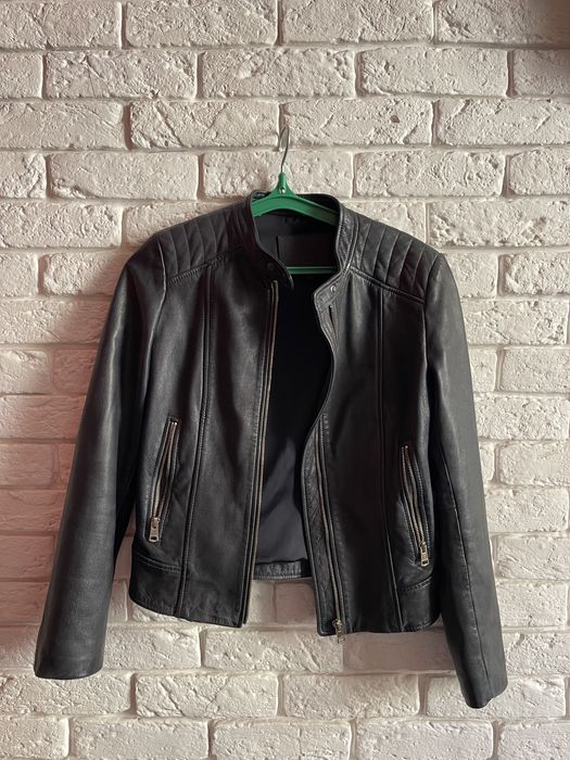 Куртка кожаная Massimo Duti