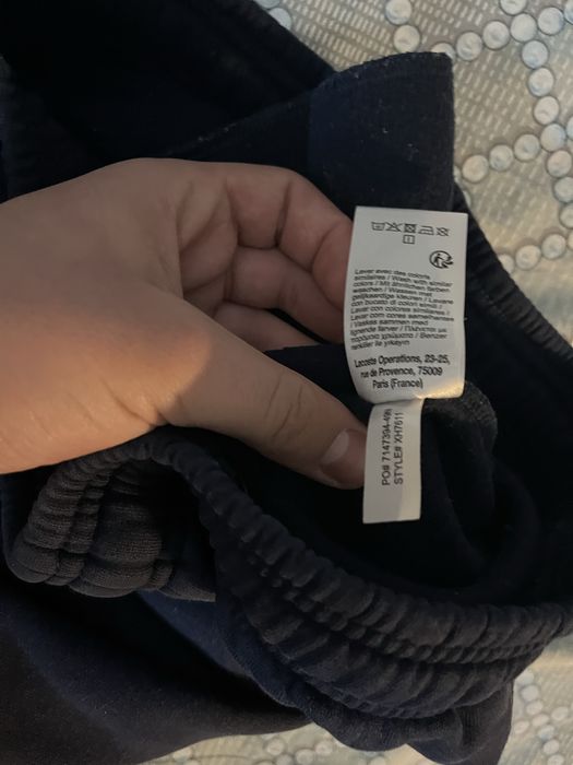 Спортивні штани Lacoste на флісі M розміру