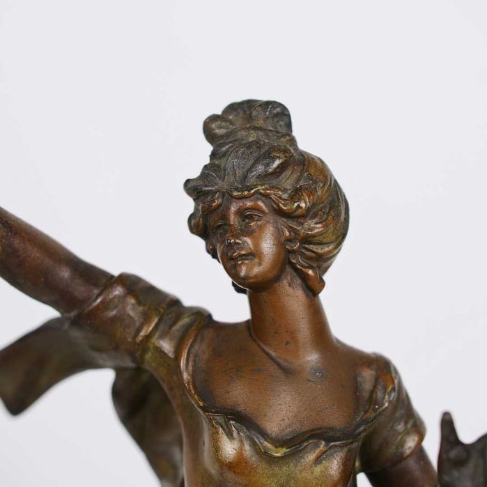 Escultura em liga metálica "Bronze de Arte"