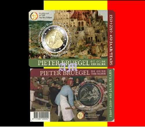 Bélgica 2€ Pieter Bruegel BNC