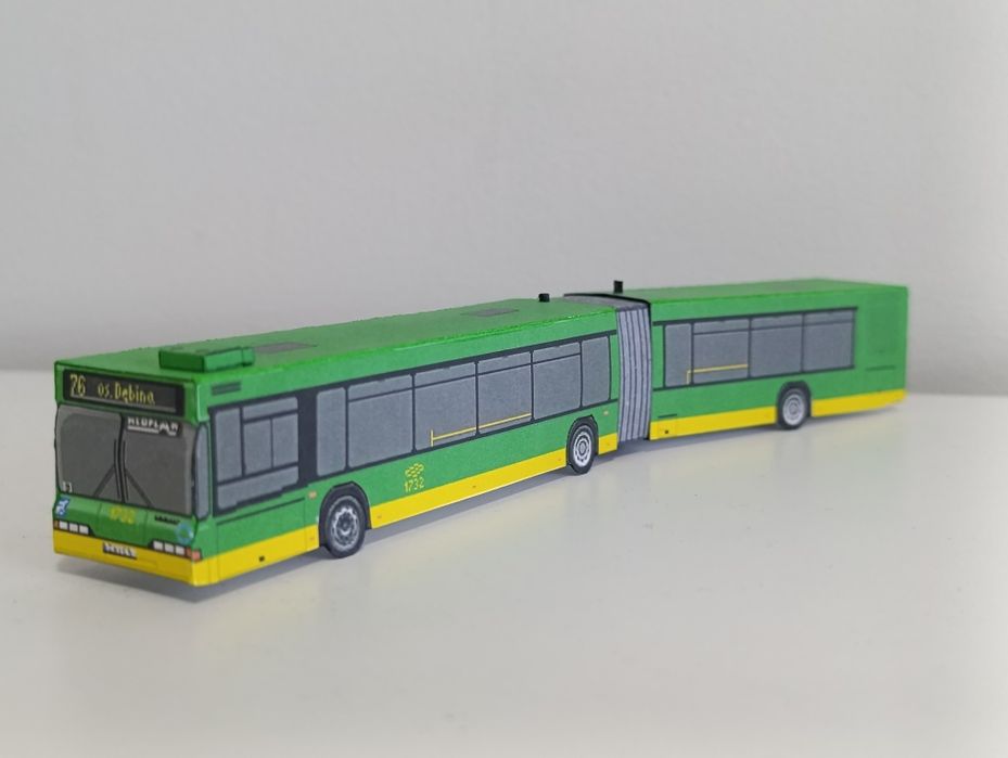 Neoplan n4021 MPK Poznań autobus miejski podmiejski ciężarówka zabawka