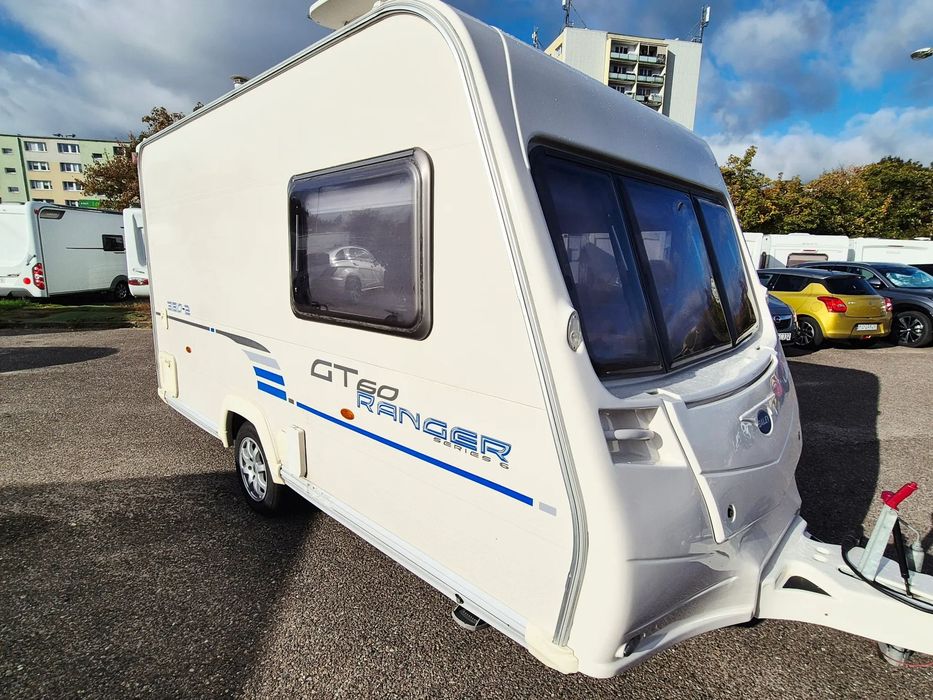 Przyczepa Kempingowa Bailey Ranger Gt60 Dmc 1058Kg Solar