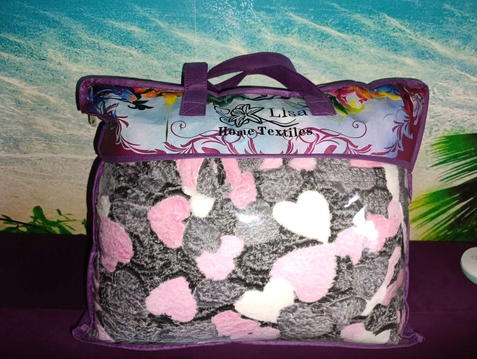 Плед пухнастий травка НОВИЙ