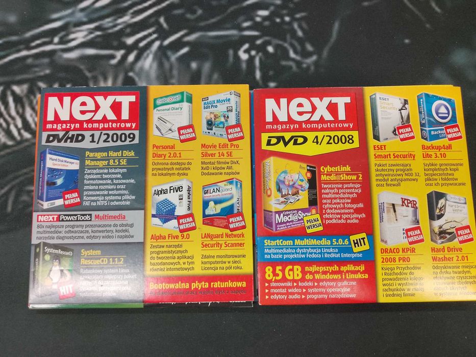 11 cd z gazety komputerowej next likwidacja kolekcji